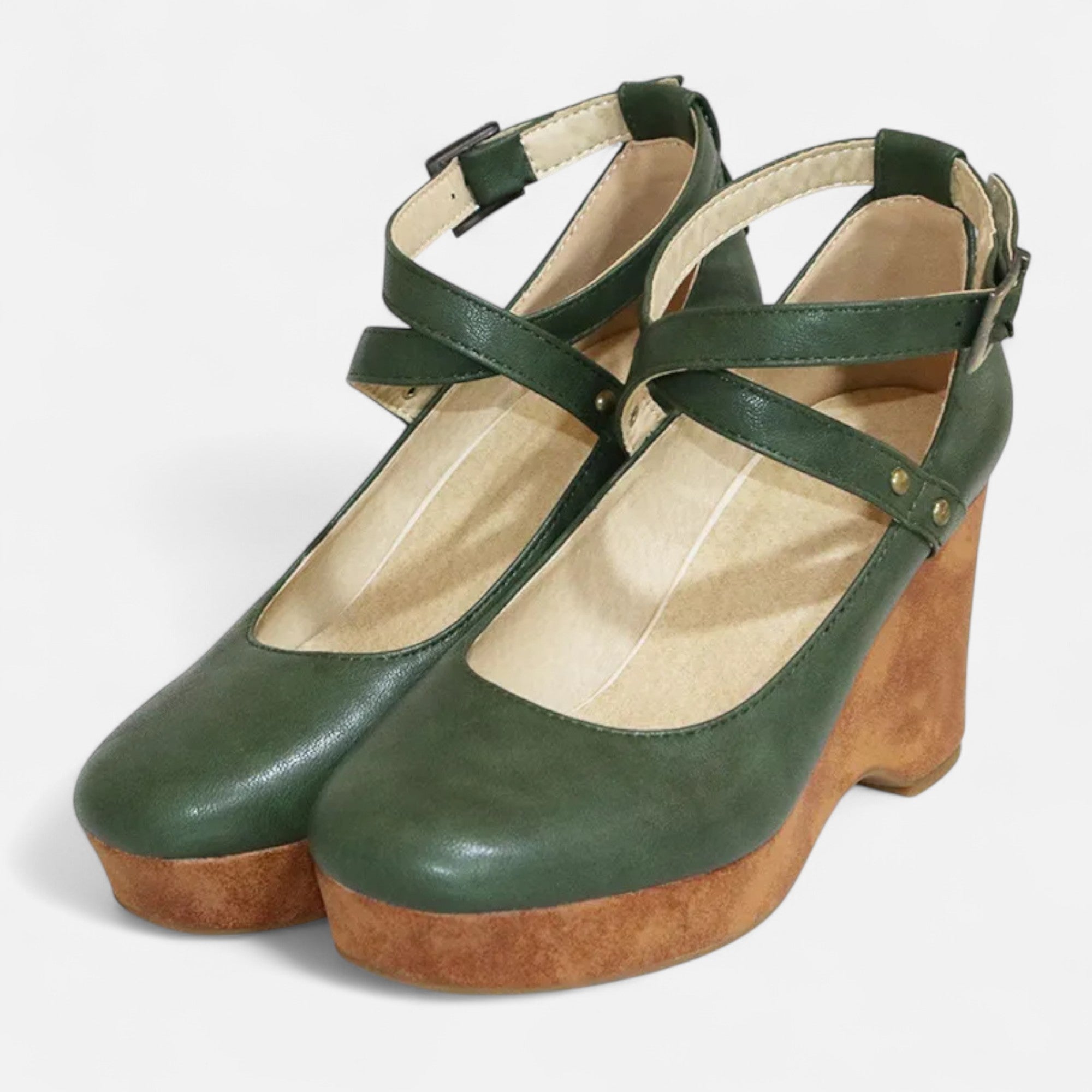 Valrien | Women’s Orthopaedic Mary-Jane High-Heel Sandals