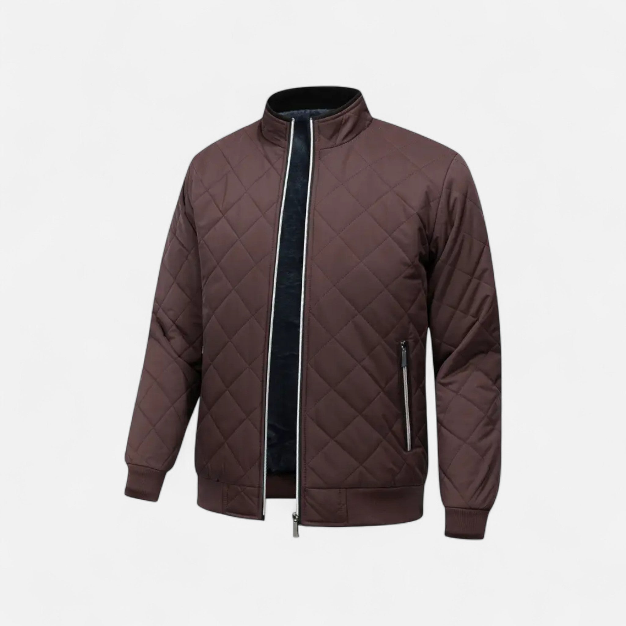 Valrien | Men’s Quilted Jacket Heritage Fleece