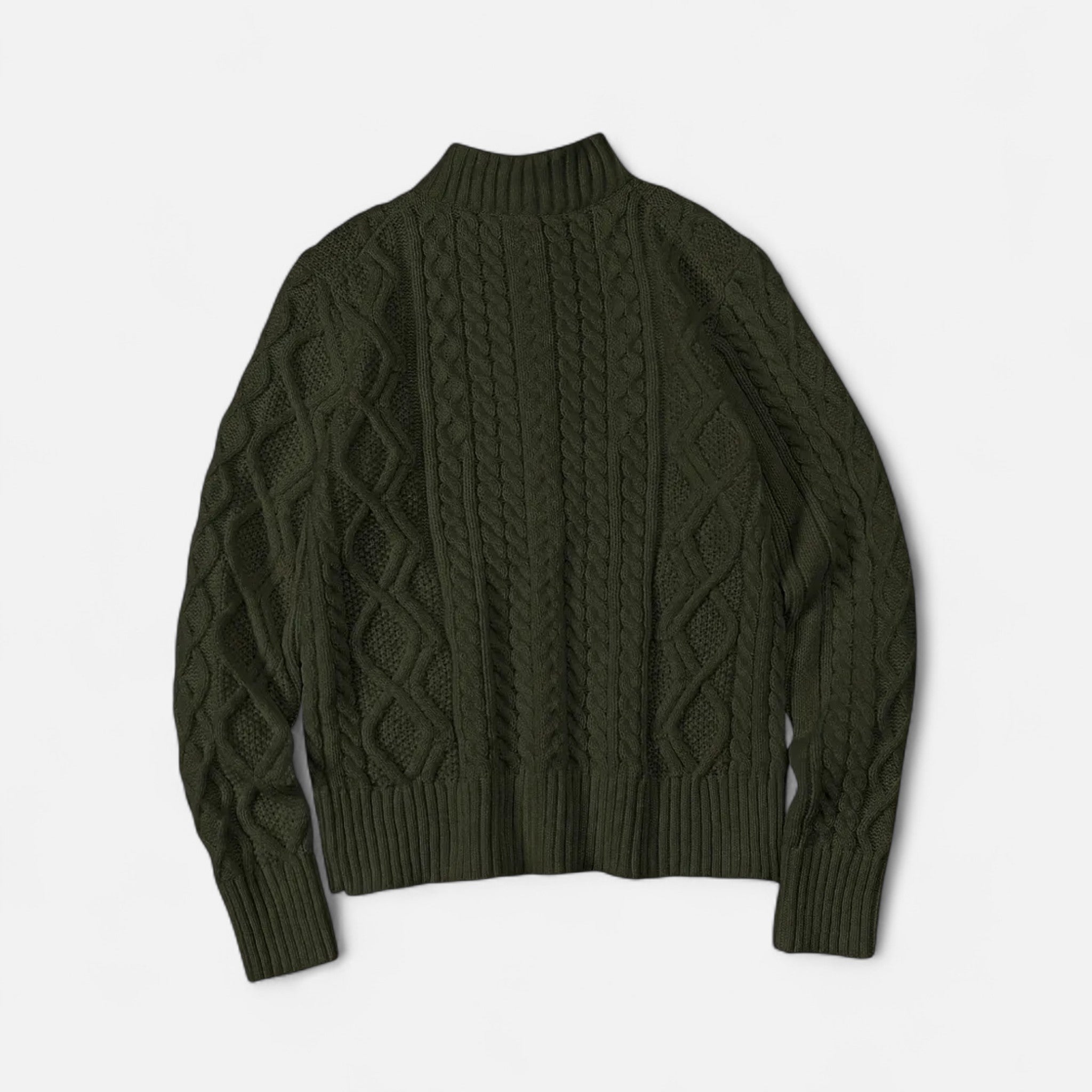 Valrien | Men’s Half-Zip Sweater Ivy Classic