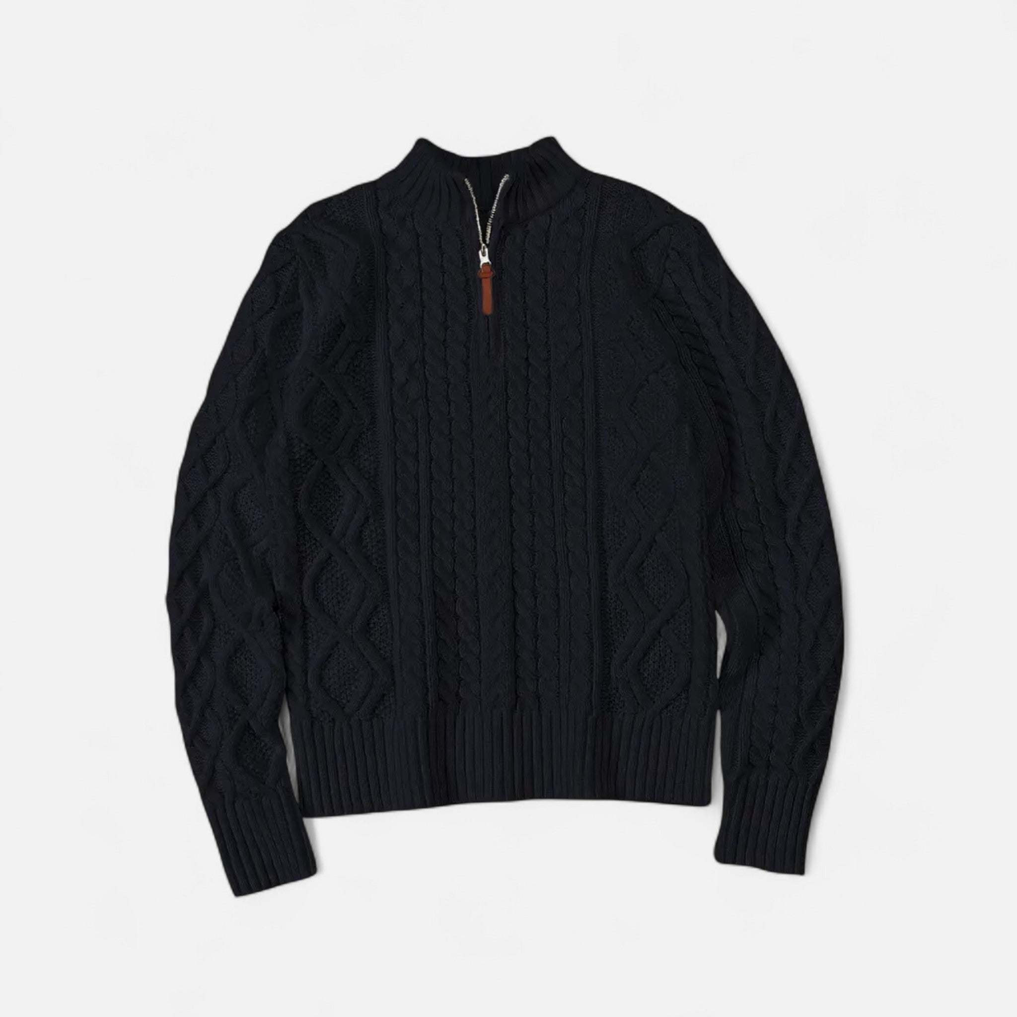 Valrien | Men’s Half-Zip Sweater Ivy Classic