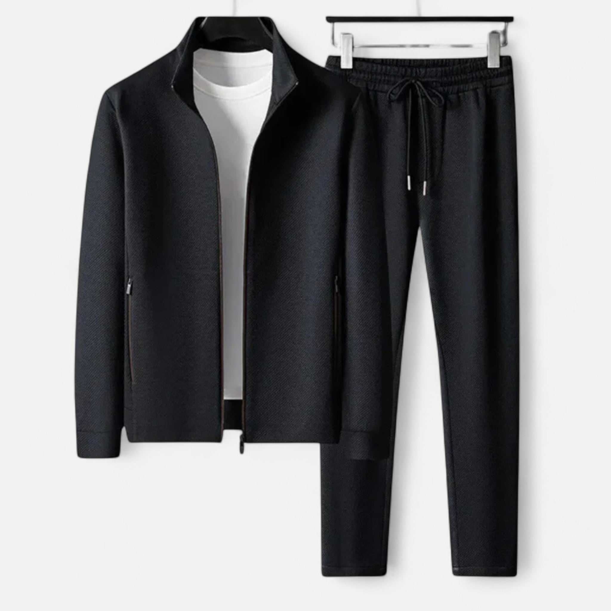 Valrien | Men’s Luxury Tracksuit – Soft Knit Two-Piece Set
