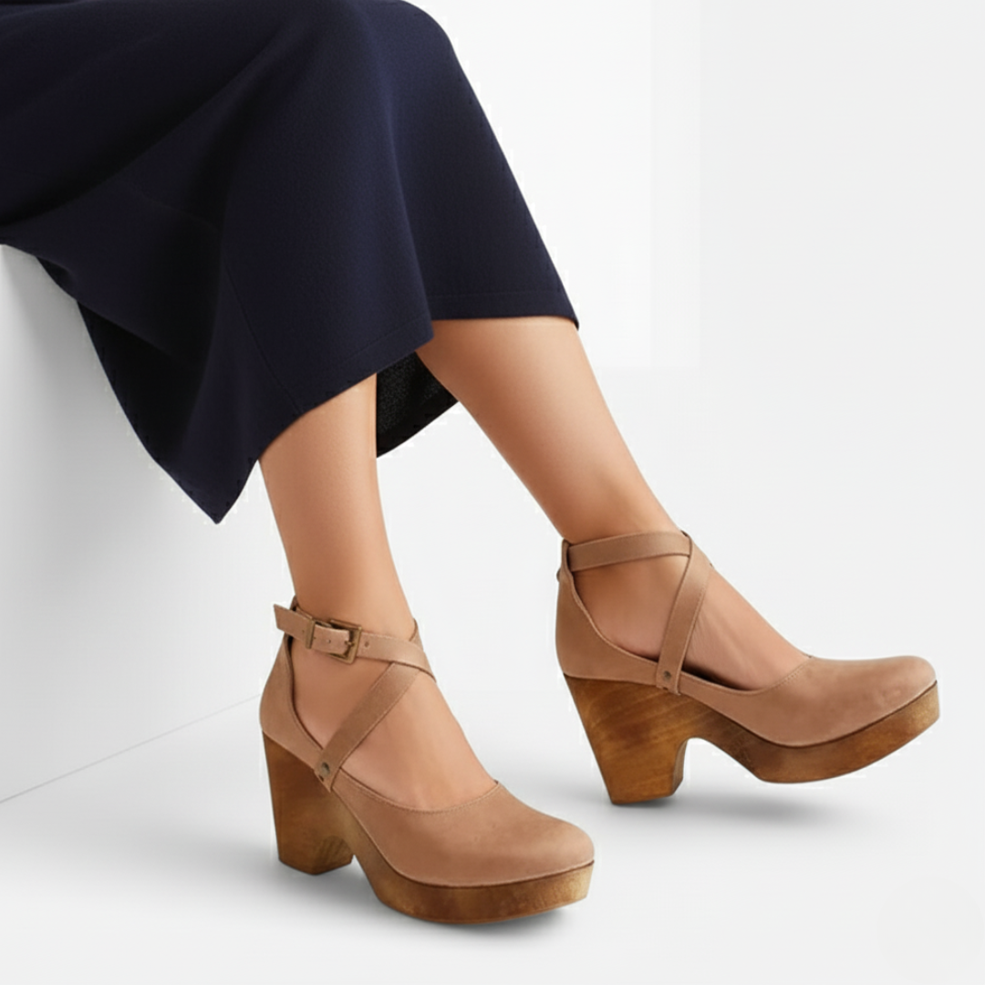 Valrien | Women’s Orthopaedic Mary-Jane High-Heel Sandals