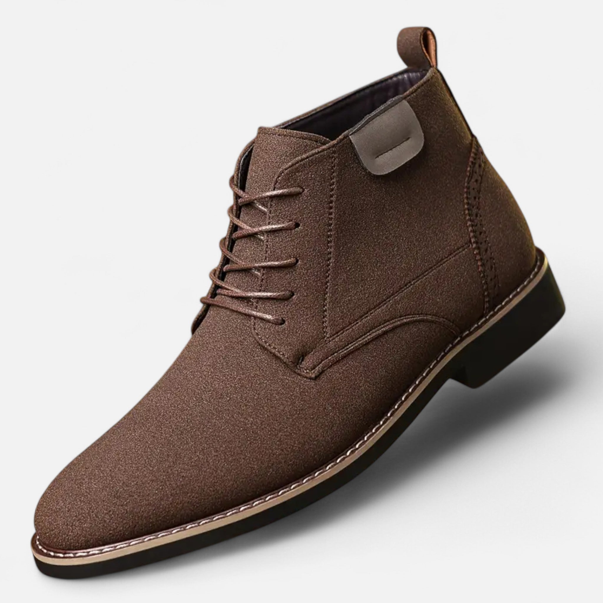 Valrien | Men’s Retro Lace-Up Boots – Business Casual Elegance