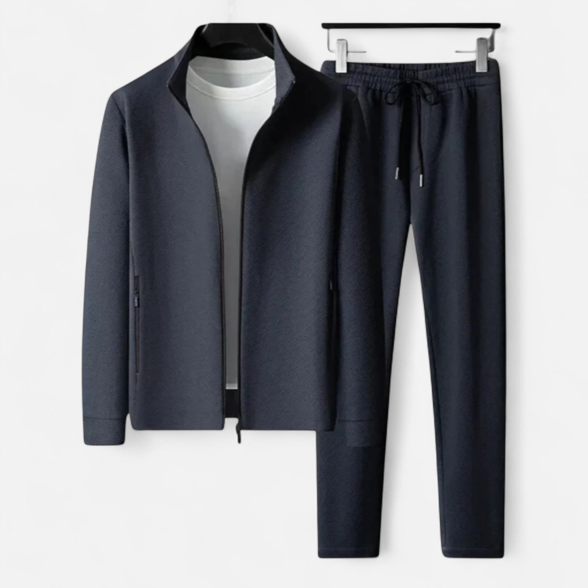 Valrien | Men’s Luxury Tracksuit – Soft Knit Two-Piece Set