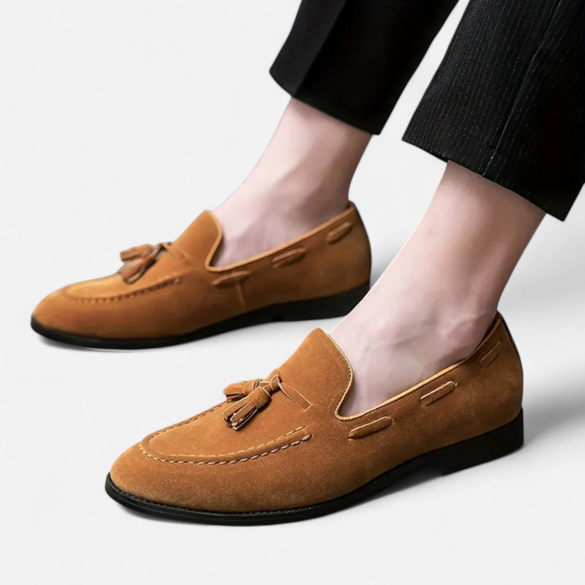 Valrien | Men’s Tassel Loafers – Classic Business Casual Elegance