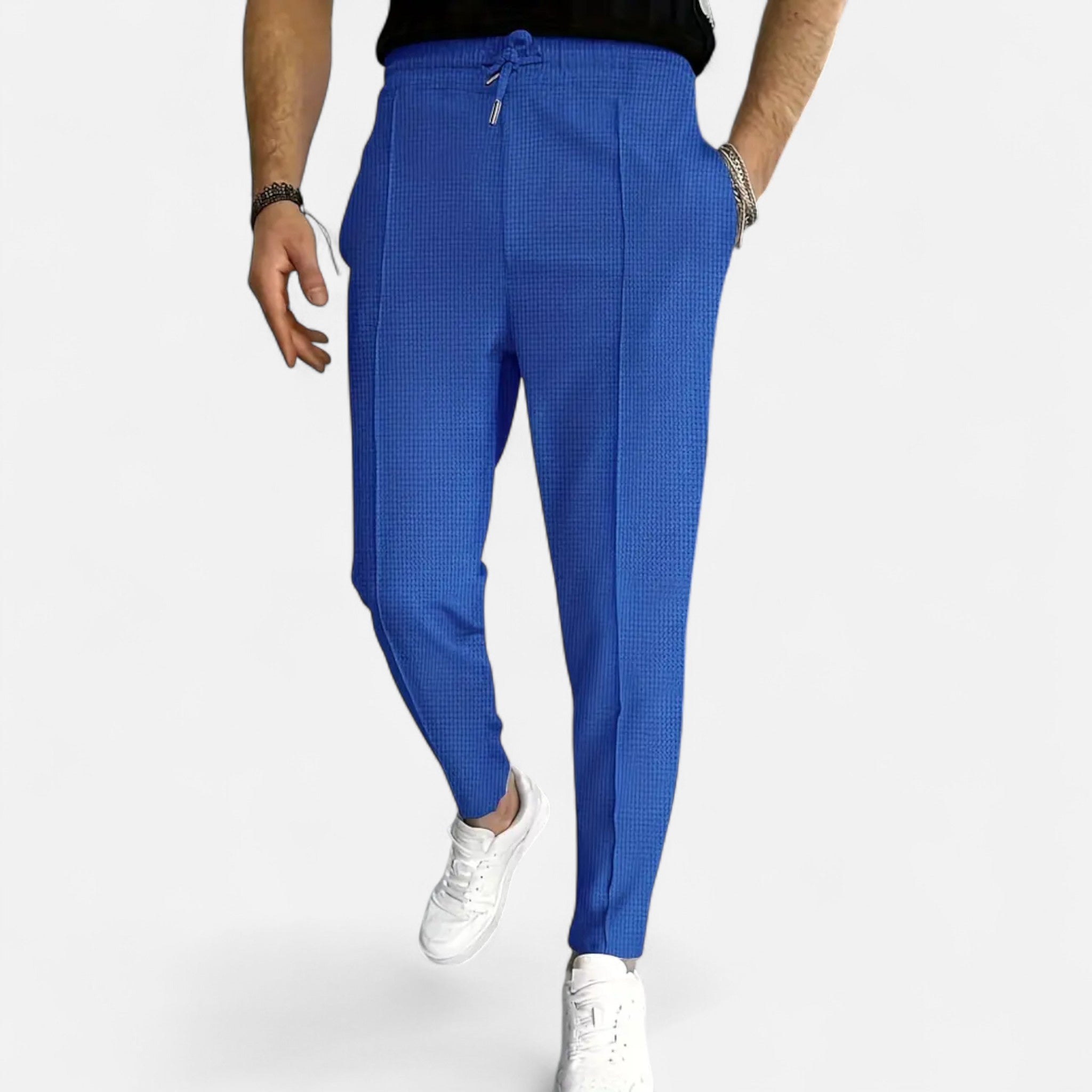Valrien | Men’s Waffle Knit Joggers Heritage Comfort