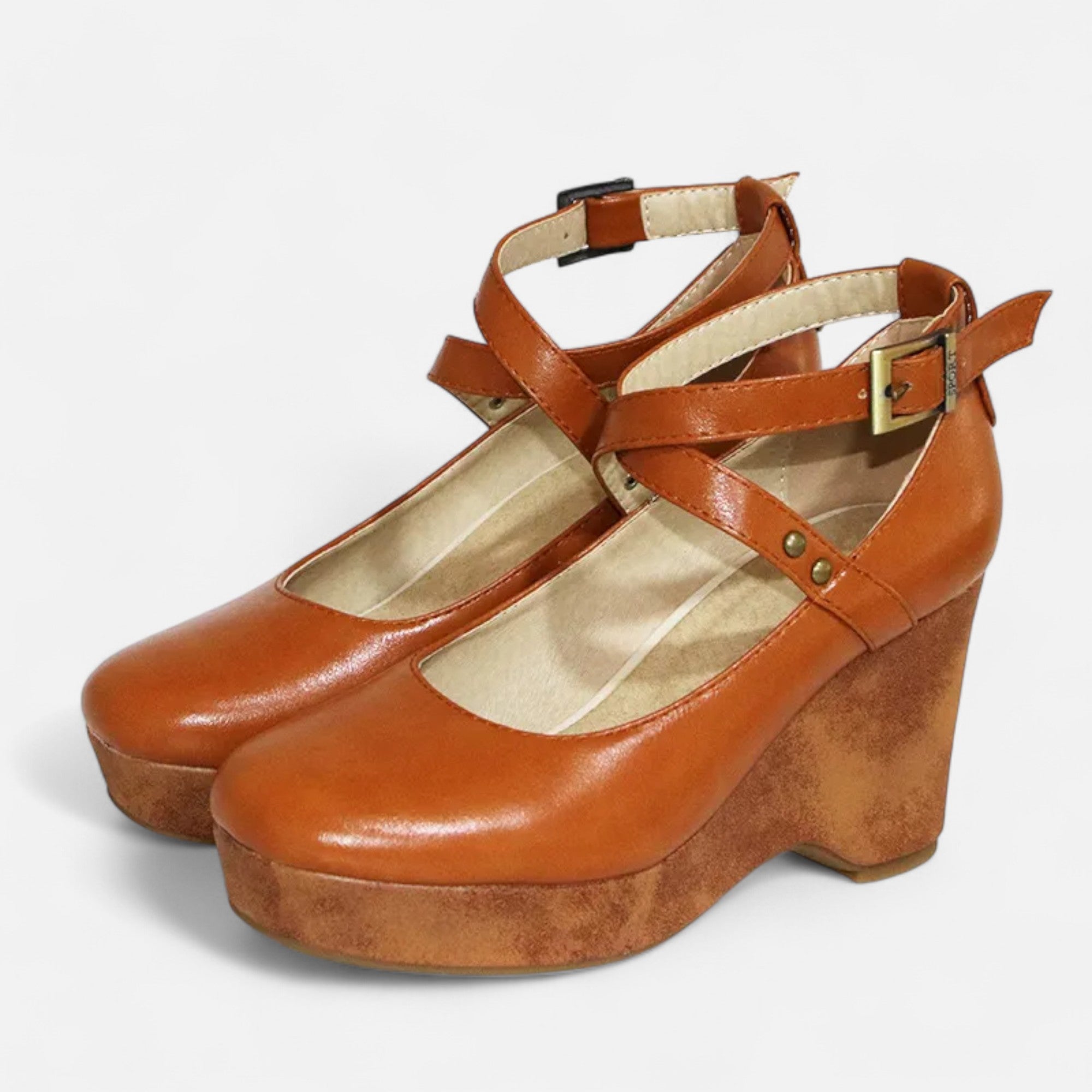 Valrien | Women’s Orthopaedic Mary-Jane High-Heel Sandals