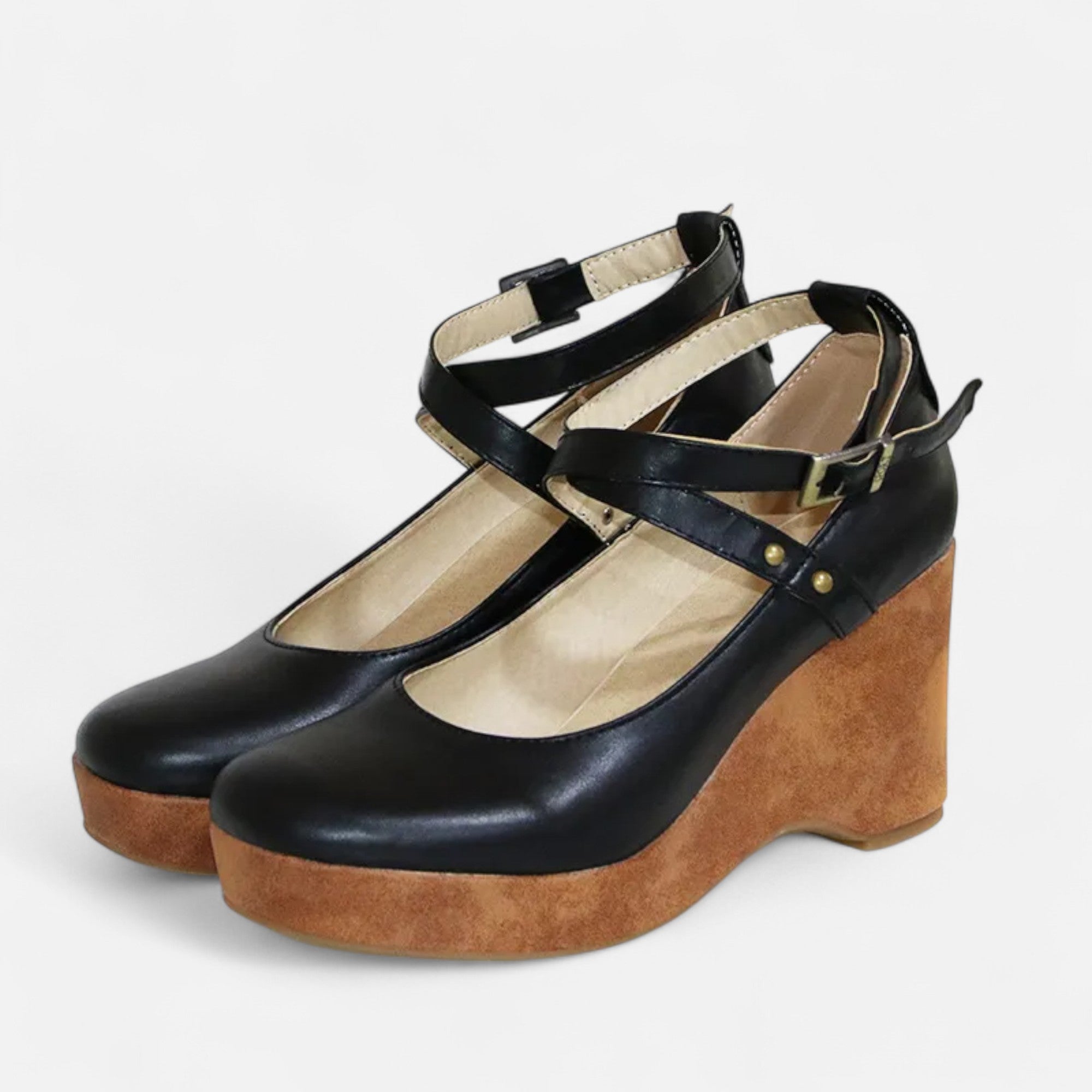 Valrien | Women’s Orthopaedic Mary-Jane High-Heel Sandals