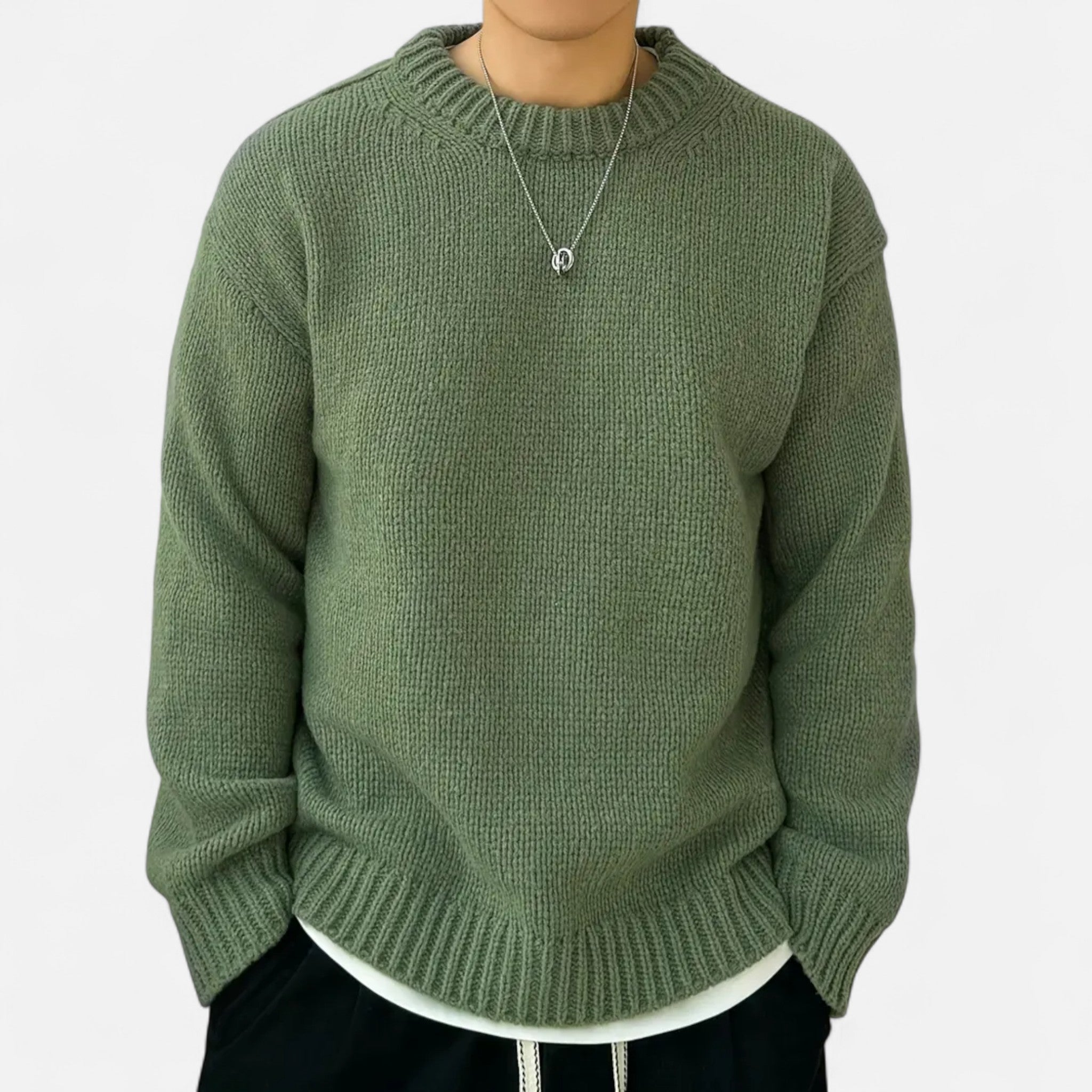 Valrien | Men’s Crew Neck Sweater Ivy Classic