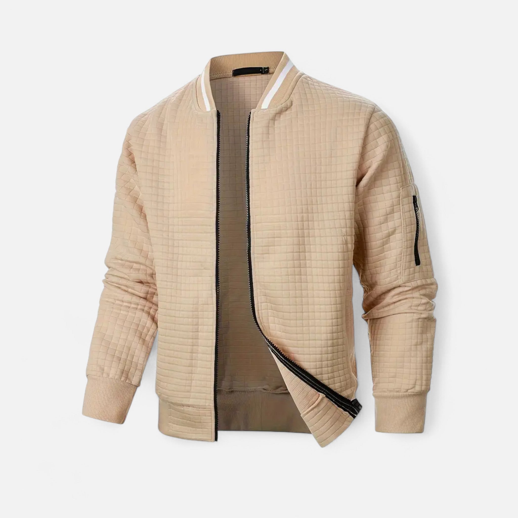 Valrien | Men’s Zip Sweatshirt Ivy Plaid Heritage