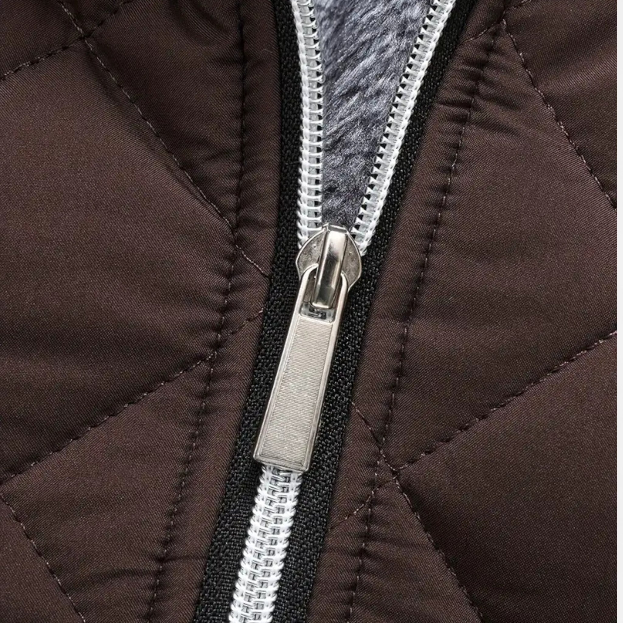 Valrien | Men’s Quilted Jacket Heritage Fleece