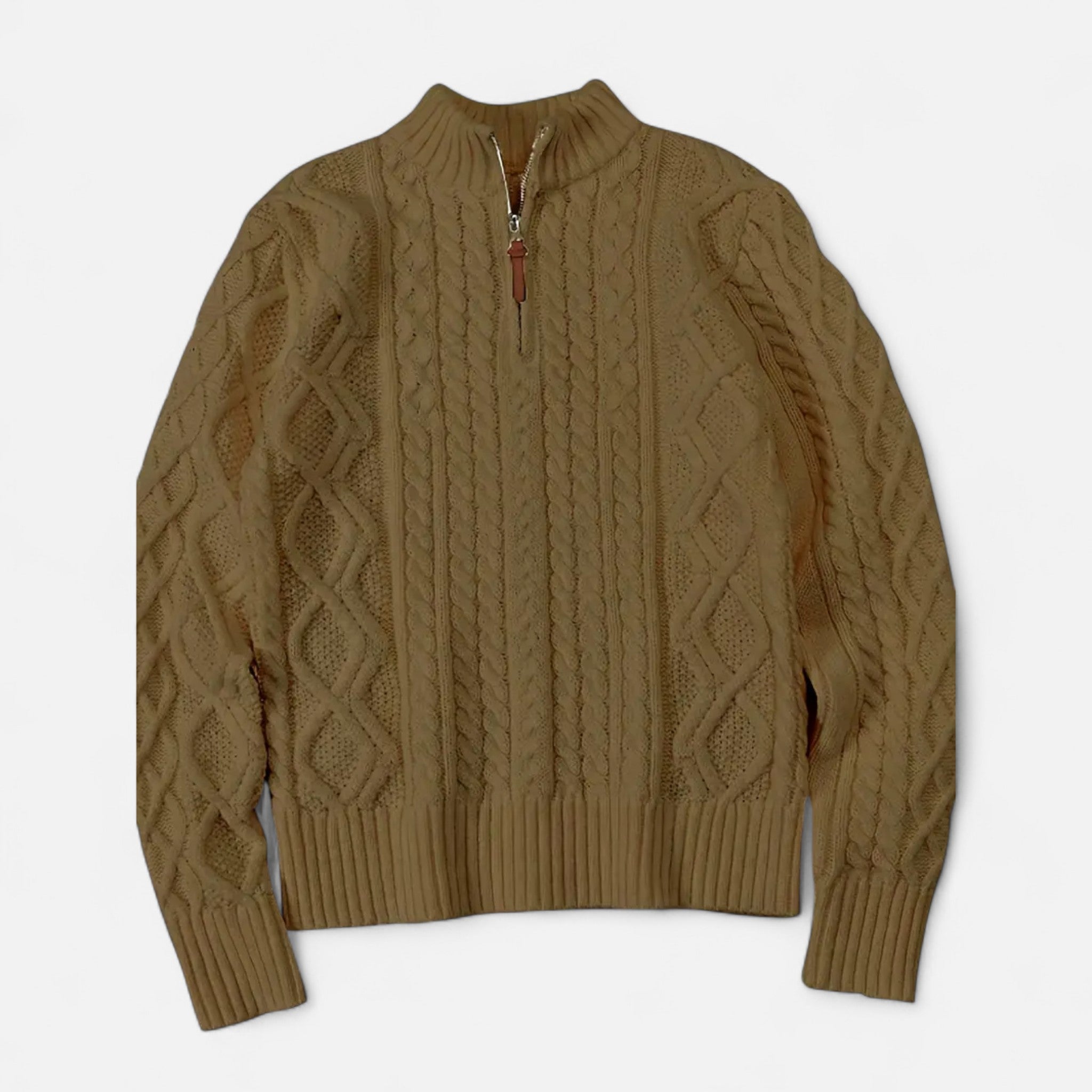 Valrien | Men’s Half-Zip Sweater Ivy Classic