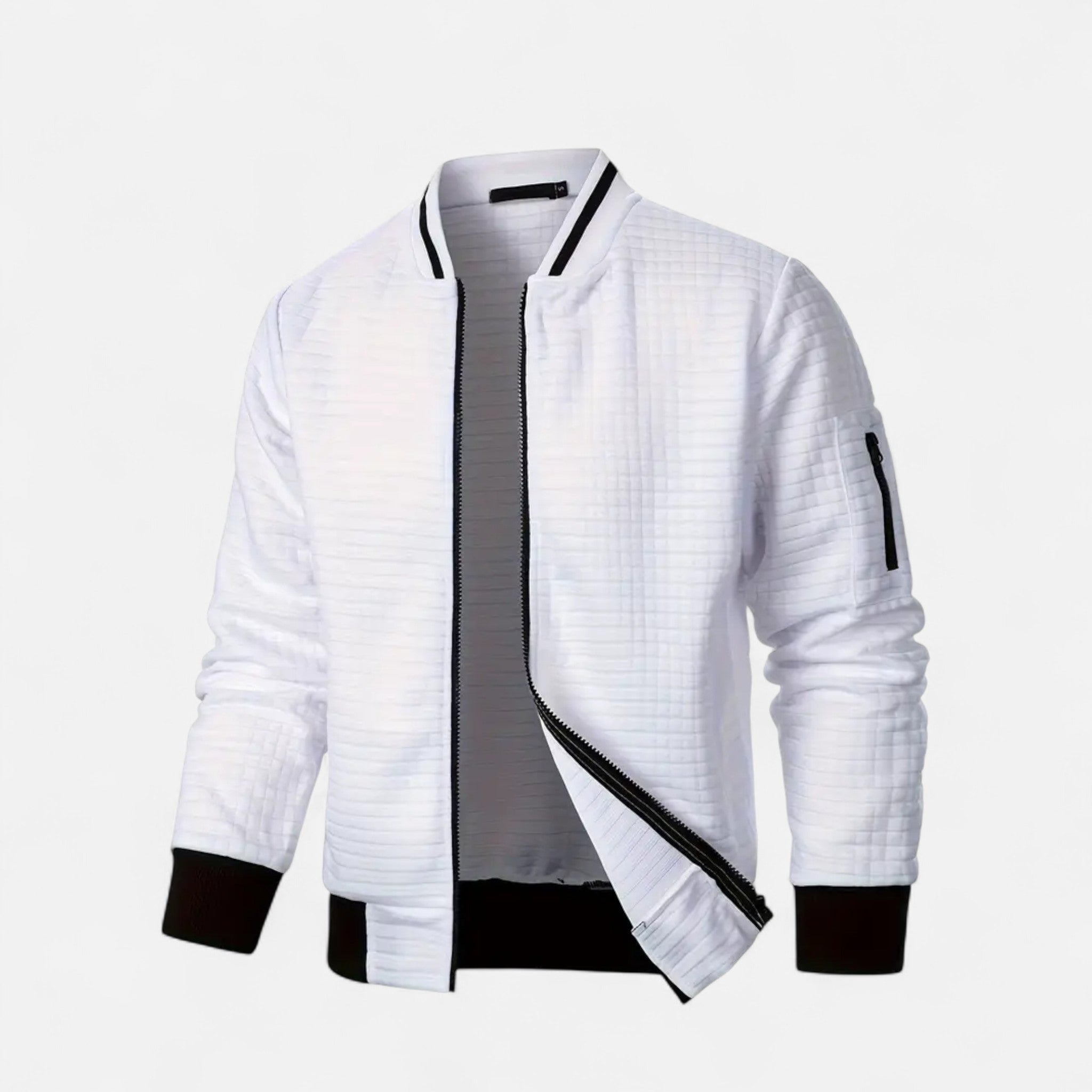 Valrien | Men’s Zip Sweatshirt Ivy Plaid Heritage