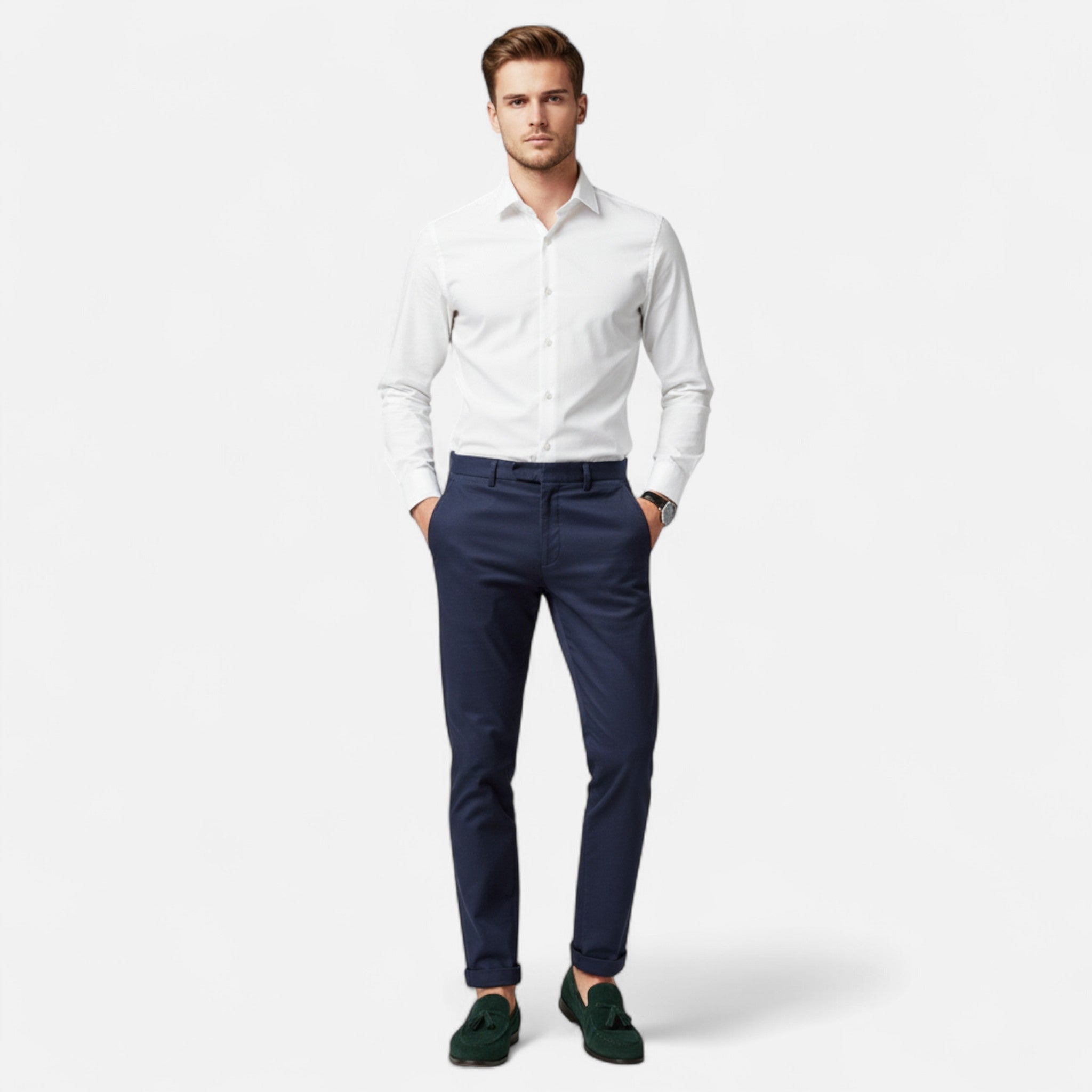 Valrien | Men’s Tassel Loafers – Classic Business Casual Elegance