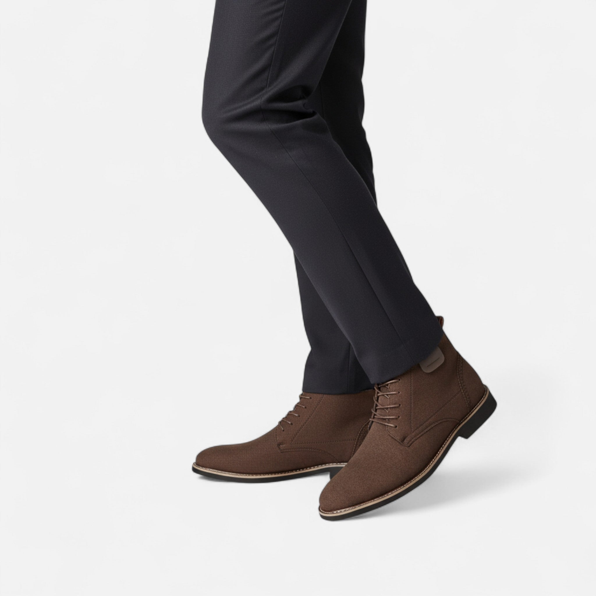 Valrien | Men’s Retro Lace-Up Boots – Business Casual Elegance