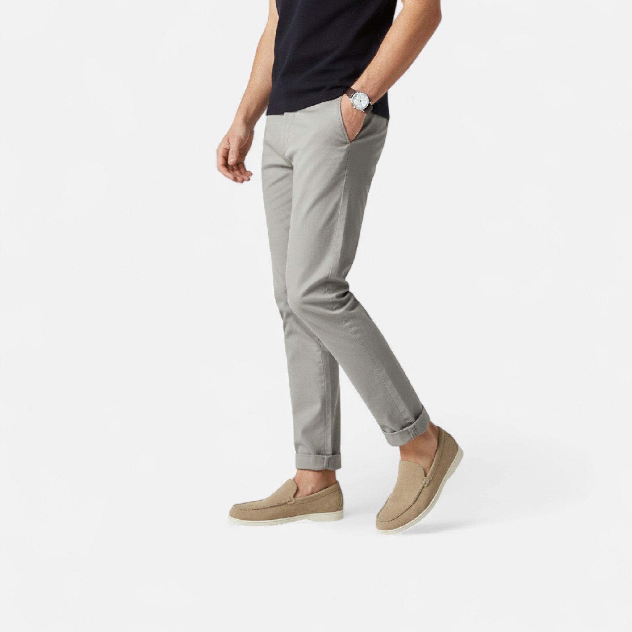 Valrien  | Men’s Slip-On Loafers – Refined Casual Office Style