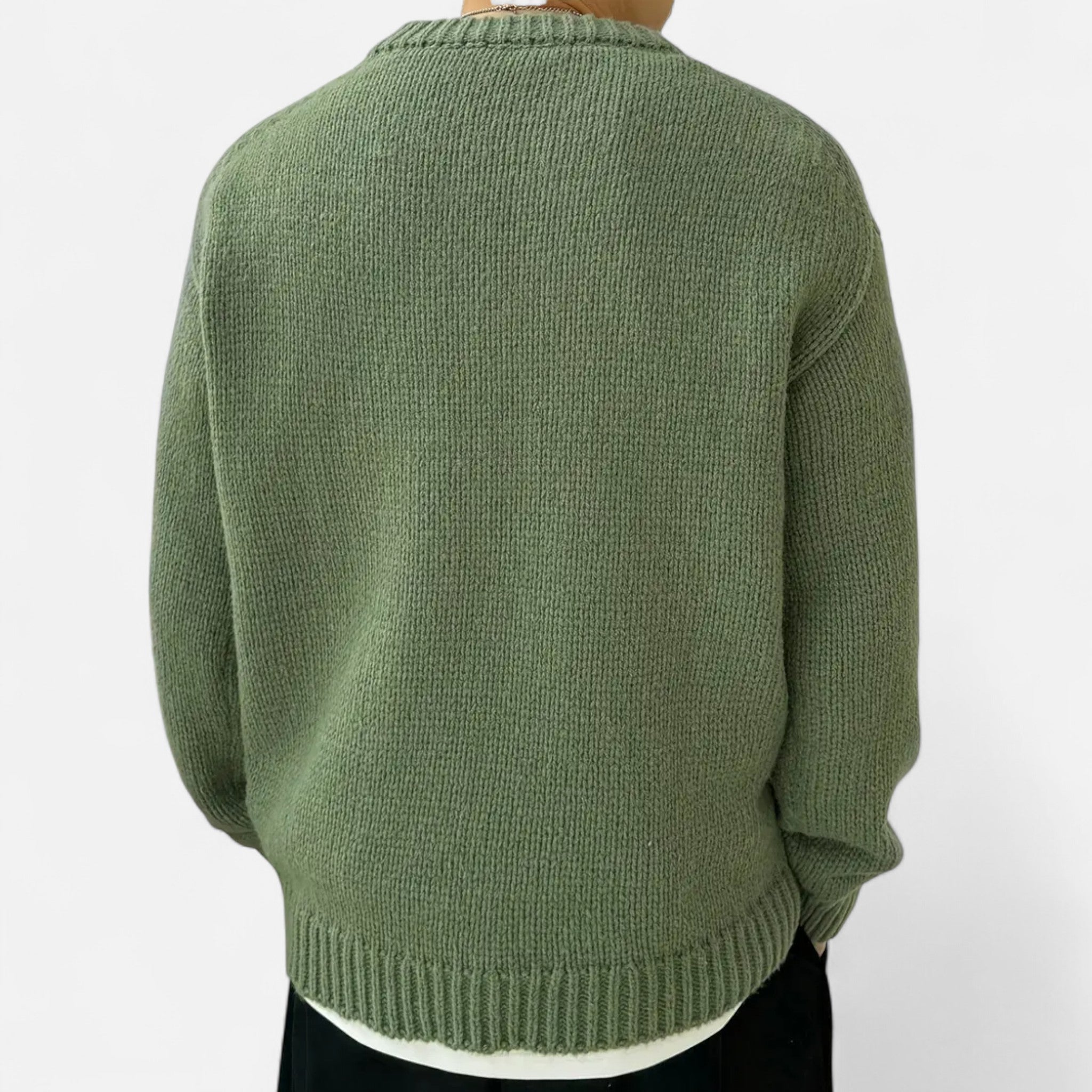 Valrien | Men’s Crew Neck Sweater Ivy Classic