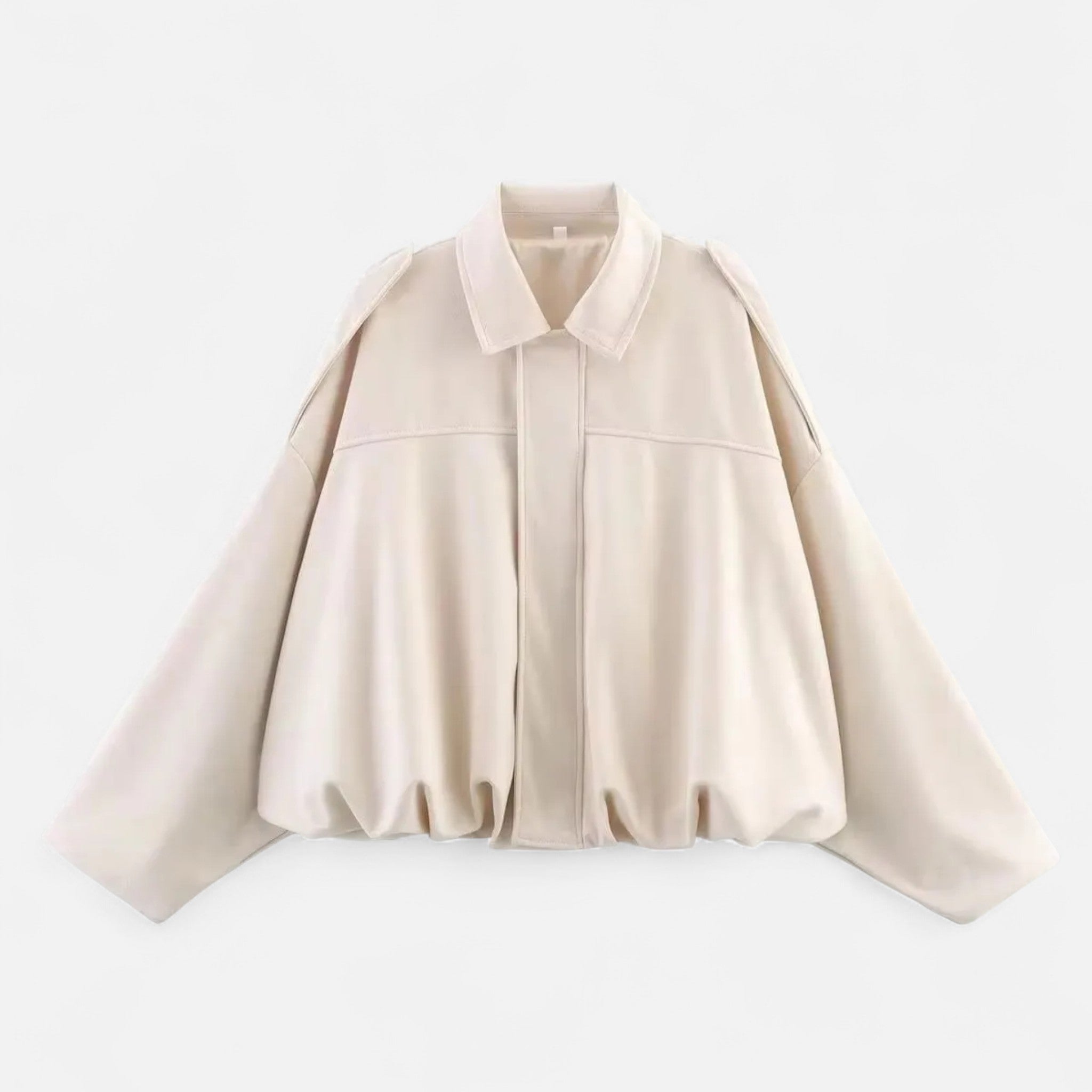Valrien | Women’s Suede Bomber Jacket – Vintage Zipped Elegance