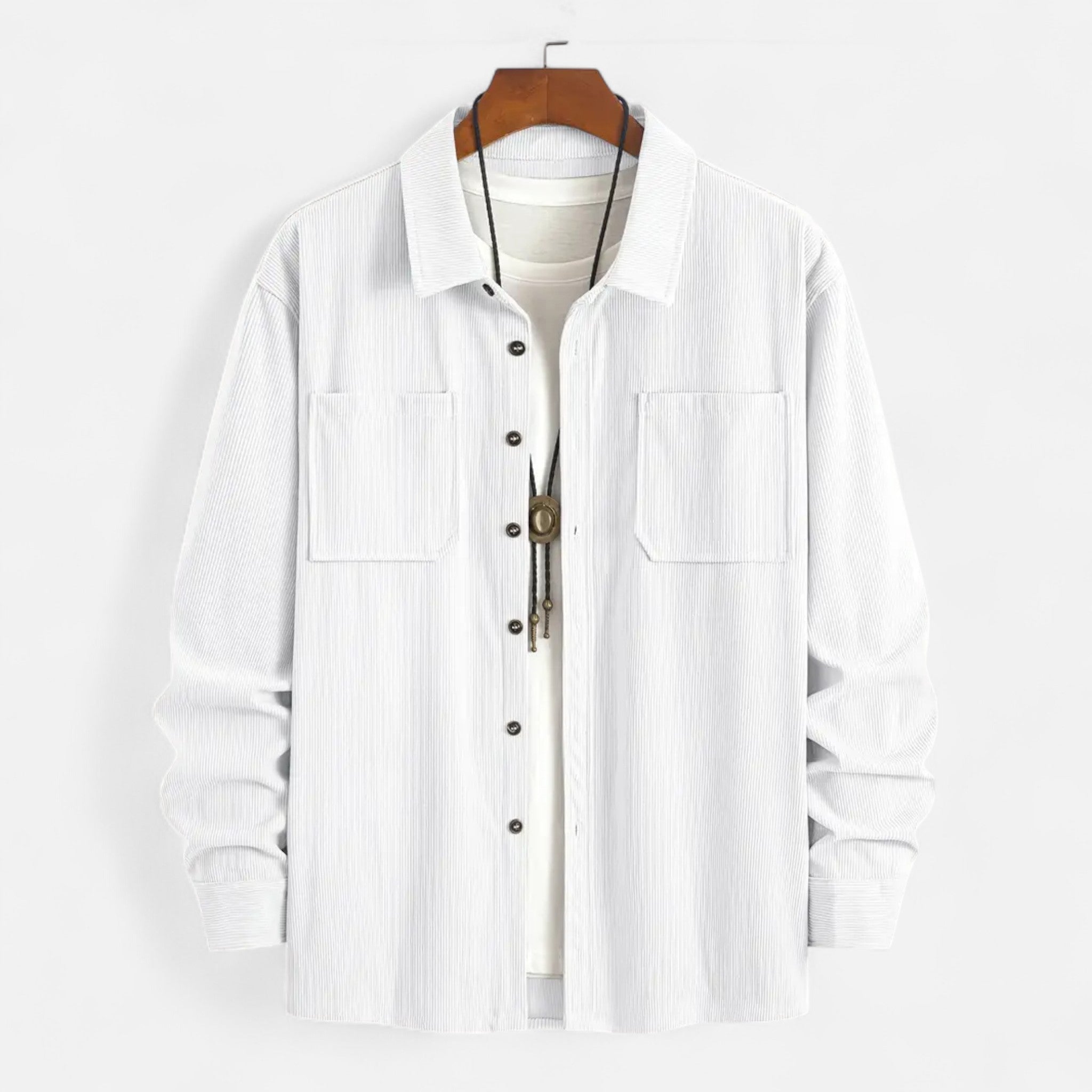 Valrien | Men’s Corduroy Shirt Jacket Ivy Heritage