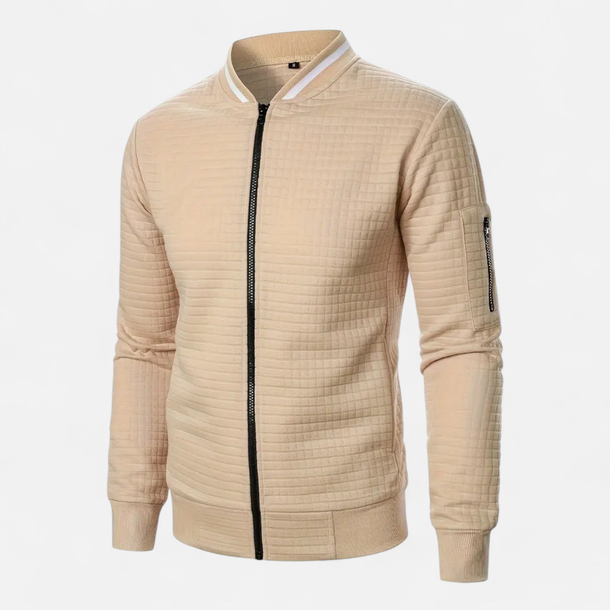 Valrien | Men’s Zip Sweatshirt Ivy Plaid Heritage